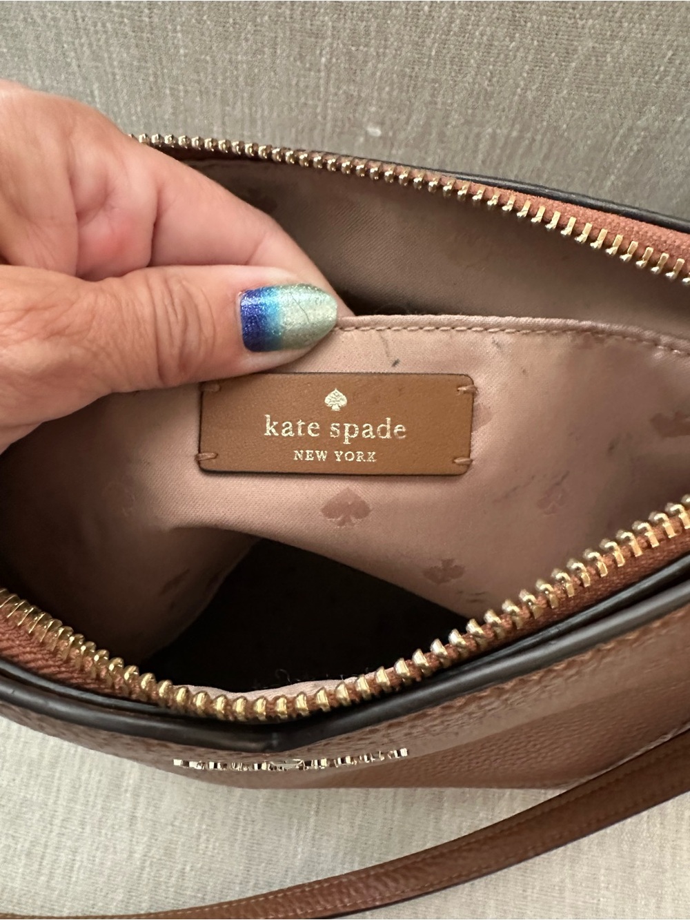 Kate Spade Leila Pebble Leather Crossbody Bag - Picture 11 of 14